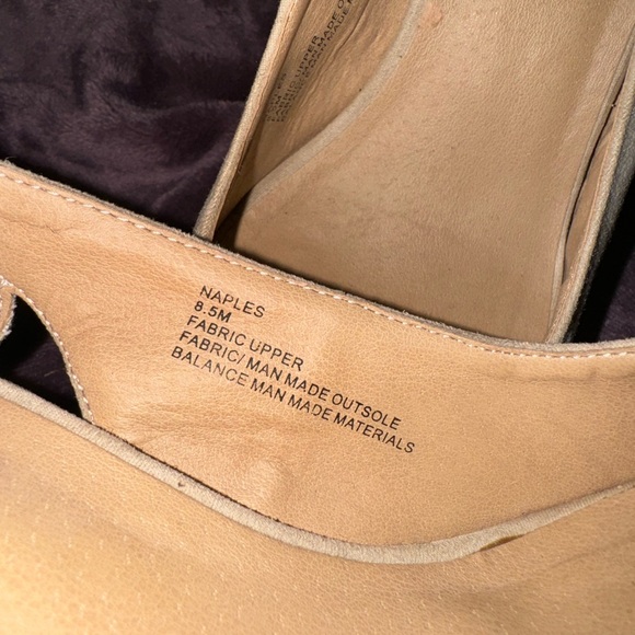Just Fab “Naples” Nude Stiletto 6” Pumps Woman’s 8.5M - Picture 7 of 9